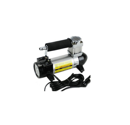 12v Single Cylinder Air Compressor Pump Bahan Logam Dengan Cahaya 100 Psi