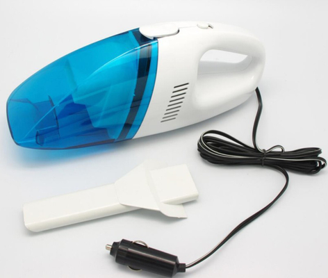12v Dc Portable Handheld Car Vacuum Cleaner Bahan Plastik Dalam Warna Biru Putih