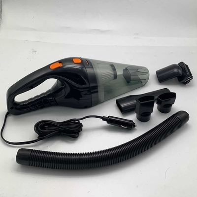 84W 12v Portable Car Vacuum Cleaner Plastik Untuk Kit Selang Pembersih Mobil