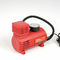 Kompresor Udara Kendaraan Merah Pompa Udara Mini Dc 12v 10ft Cord Untuk Sepeda Mobil