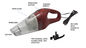 Vacuum Cleaner Mobil Plastik Merah DC12v Filter Pemantik Rokok Portabel Dapat Dicuci
