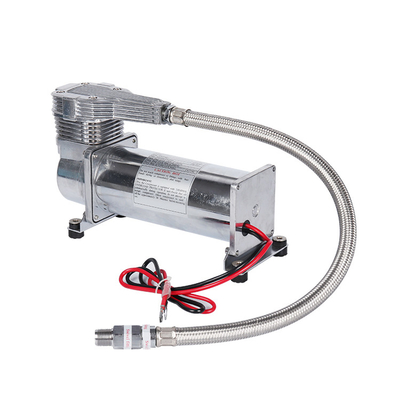 Kompresor udara portabel baja Chrome cepat 12v tugas berat untuk mobil offroad