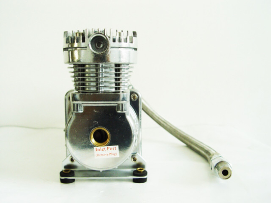Kompresor suspensi offroad berat tahan lama DC12v Chrome Steel
