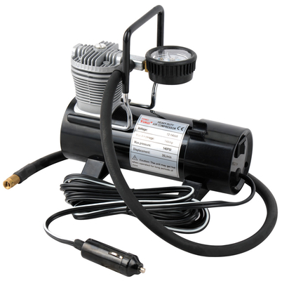 YuRui YF661B Metal Electric Car Vehicle Kompresor Udara 150 PSI Dengan Pemantik Rokok CE