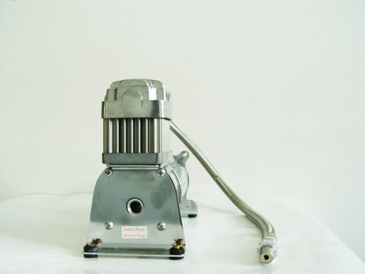 Kompresor Suspensi Udara Tunggal 150psi 12V 1/4 "Heavy Duty Silver