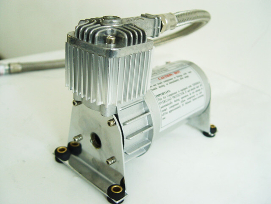 Harga yang bagus 130 PSI 12V Silver Inline Check Valve Airbag Kompresor Udara Bahan Chrome on line