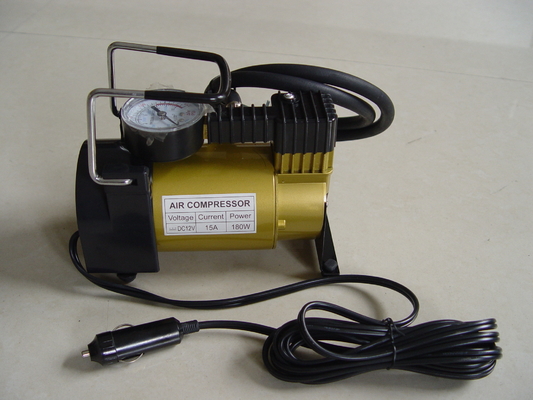 Kompresor Udara Kendaraan Portabel Logam Kuning Dan Perak Mounted Air Compressor 4x4