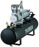Harga yang bagus Kit Kompresor Udara Sistem Udara Onboard 12V Portable Heavy Duty 200 PSI 2.5 Gallon Tank on line