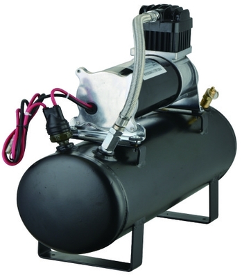 Kit Sumber Udara 12V 150PSI Sistem Udara Onboard 1.5 Gallon Tanks Black Metal Untuk Inflasi Cepat