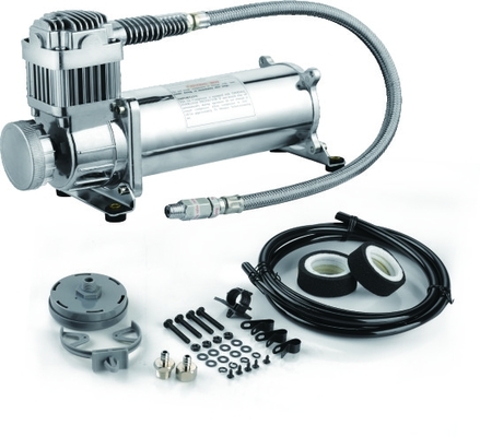 Heavy Duty Dual High Output Air Compressor Sistem Udara Dengan Tangki 2,5 Gallon Kompresor Udara 12v