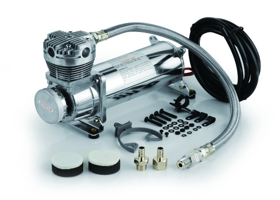 200psi 12 Volts Air Ride Suspension Compressor Selang Timbal Stainless 5 Kompresor Udara Galon