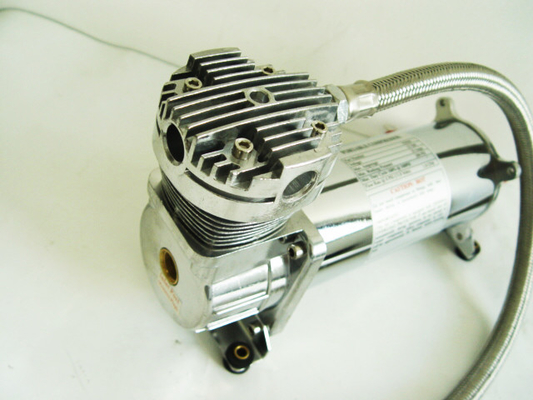 Harga yang bagus 200psi 12 Volts Air Ride Suspension Compressor Selang Timbal Stainless 5 Kompresor Udara Galon on line