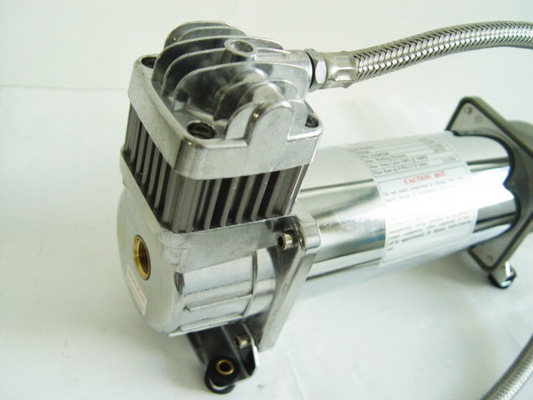 Harga yang bagus 150PSI Chrome 1.75CFM Kompresor Kejutan Udara Portabel Tugas Berat 12v Dengan Tangki Udara on line