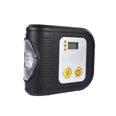Portable Plastic Car Air Compressor Digital Display Dc12v Inflate Tire Pump Dengan Tas Kain Lampu