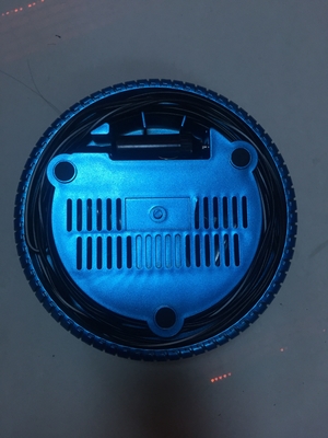 Royal Blue Tire Shaped Electric Car Tire Pump, Ban Kompresor Udara Dengan Selang 59cm