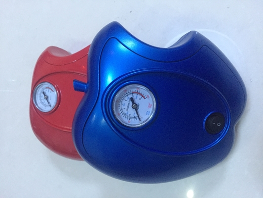 Apple Shape Car DC12V Car Air Pump Plastic Fast Inflation, Warna Biru / Merah