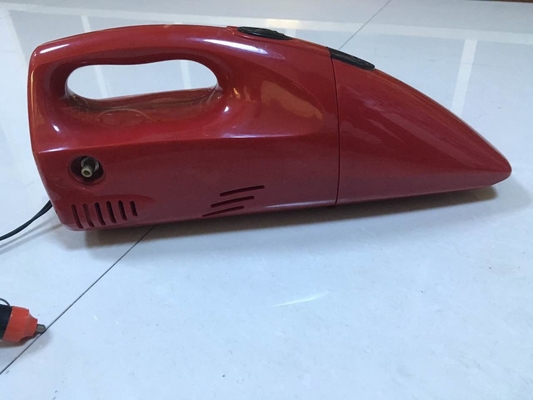 2 In 1 DC 12V Merah Dan Kuning Fancy Portable Car Vacuum Cleaner Untuk Mobil Dengan Fungsi Inflasi