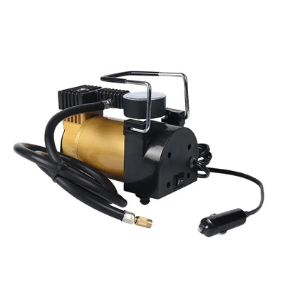 Portable Metal Air Compressor DC12v Single Cylinder Ban Mobil Inflator Pump Inflasi Cepat