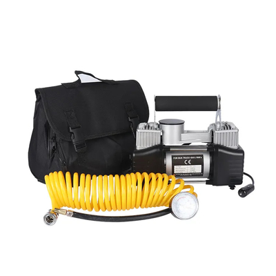 Pompa Ban Portable DC 12 Volt METAL Ban Inflator Mobil Kompresor Udara Untuk Truk Dengan Kantong Kain