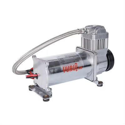 Truk Offroad Metal Air Ride Pneumatic Dc12v Mobil Air Compressor Untuk Air Tool Brake Dengan Tank Suspension Pump