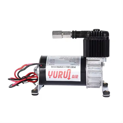 DC 12v Air Ride Suspension Compressor Chrome Dan Hitam Untuk Truk