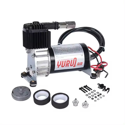 DC 12v Air Ride Suspension Compressor Chrome Dan Hitam Untuk Truk
