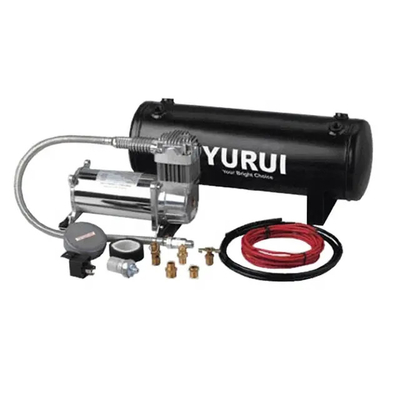 Heavy Duty Car Air Suspension Compressor Systems Kit Dengan Tangki Untuk Truk