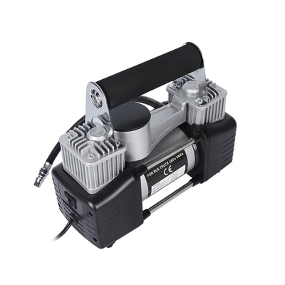 DC12V Double Cylinder Metal Car Air Compressor Untuk Pompa Inflasi Mobil