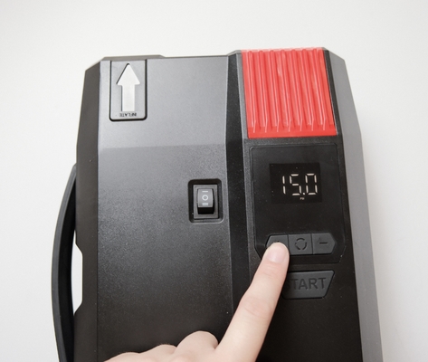12 volt listrik sup pompa dengan baterai dan AC110V-220V lama bekerja 20psi dengan layar