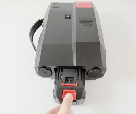 12 volt listrik sup pompa dengan baterai dan AC110V-220V lama bekerja 20psi dengan layar