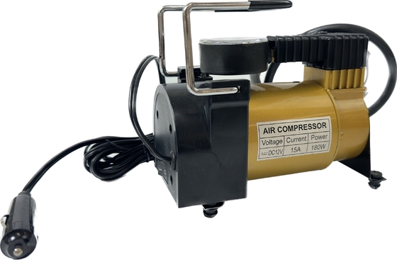 Portable Metal Air Compressor DC12v Single Cylinder Ban Mobil Inflator Pump Inflasi Cepat