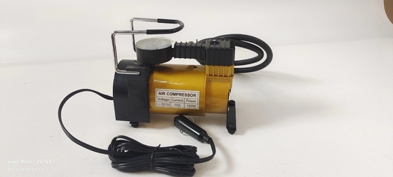 Portable Metal Air Compressor DC12v Single Cylinder Ban Mobil Inflator Pump Inflasi Cepat