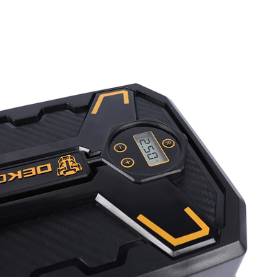 DC12v Portable ABS Mobil Compressor Udara Dengan Digital Gauge