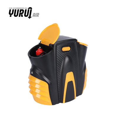 DC12V Portable Mini Car Air Pump LED Light Dengan Gauge Digital