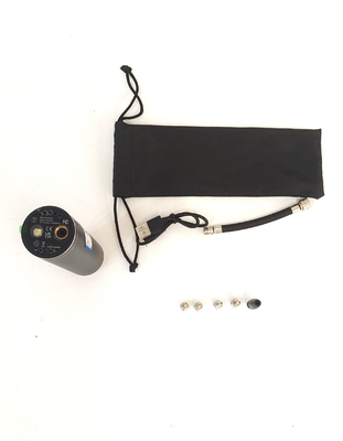 Baterai Lithium dapat diisi ulang Pompa Udara Bola Portable Cahaya LED