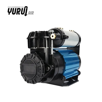 Single Cylinder 4WD DC12v Offroad Mobil Air Compressor Untuk Ban Mobil Inflasi