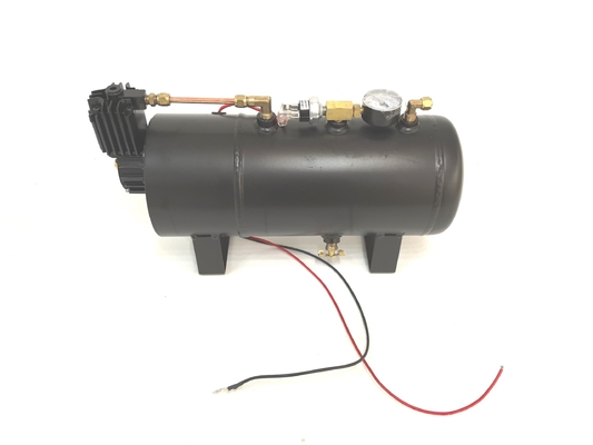 2 dalam 1 kompresor suspensi udara tahan lama mobil air source kit dengan 1.0 galon tangki udara