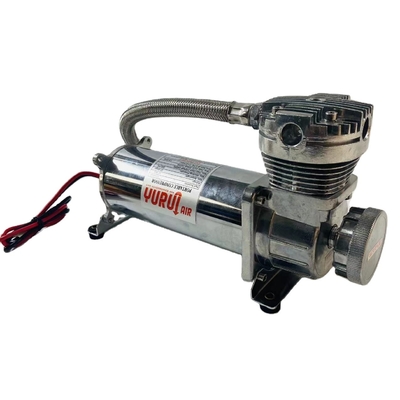 Heavy Duty Car Air Compressor DC12v Fast Chrome Steel Untuk Mobil Offroad