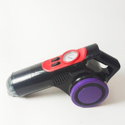 Dc12v Mini Portable Vacuum Cleaner ABS Digital Gauge Plastik Kompresor Udara