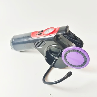 Dc12v Mini Portable Vacuum Cleaner ABS Digital Gauge Plastik Kompresor Udara