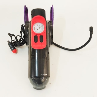 Dc12v Mini Portable Vacuum Cleaner ABS Digital Gauge Plastik Kompresor Udara