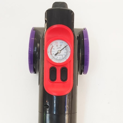 Dc12v Mini Portable Vacuum Cleaner ABS Digital Gauge Plastik Kompresor Udara
