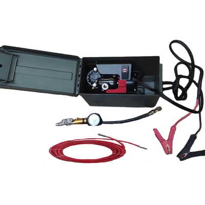 Single Cylinder Heavy Duty DC12v Offroad Mobil Air Compressor Untuk Ban Mobil Inflasi