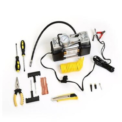 180w 150psi Portable 12v Air Compressor Metal Air Pump Layanan OEM Dengan Tas