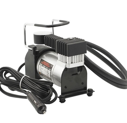 Kompresor Udara Logam 12v Berguna Tekanan Kerja Tinggi 2.25kgs Dengan Jam Tangan 140 Psi