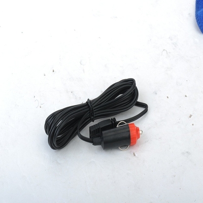 Bahan Plastik Kompresor Udara Portable 250psi Mobil Warna Hitam Untuk Ban Mobil