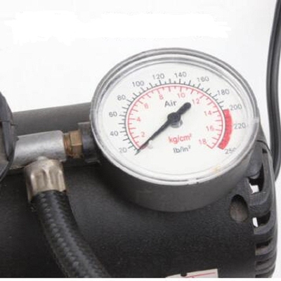 Kompresor udara portabel kendaraan ABS DC12v untuk pengembunan ban mobil