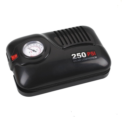 Kompresor Udara Mobil 250PSI Dc 12v Bahan Plastik Kompresor Udara Otomatis