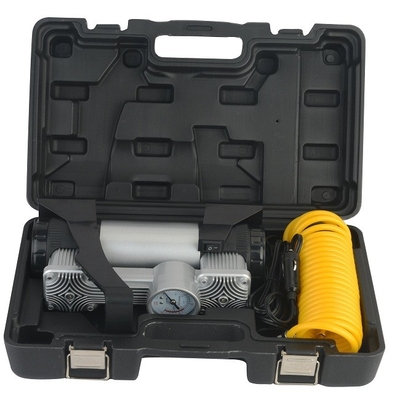 Kompresor Udara Kendaraan Hitam Heavy Duty 150psi 12v 180w Dengan Sertifikasi Ce Rohs