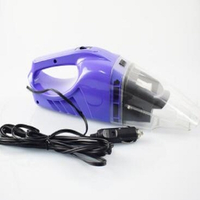 Ungu Hand Held Pembersih Vakum Bertenaga Baterai Dc 12v Bahan Plastik